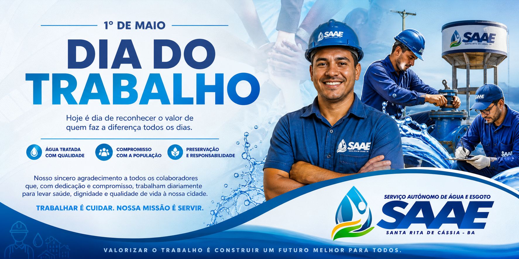 1º de Maio – Dia do Trabalho